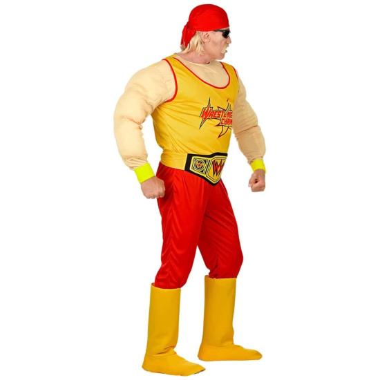 Disfraz Luchador Wrestling Hulk Hogan talla adulto