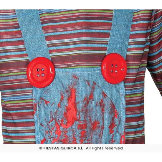 Disfraz Muñeco Diabólico Chucky talla infantil Disfraz Muñeco Diabólico Chucky talla infantil