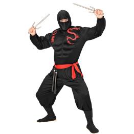 Disfraz Ninja Master Cachas para adulto
