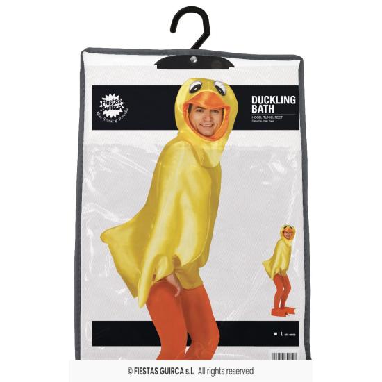 Disfraz  Patito Bañera talla adulto
