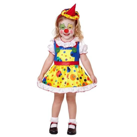 Disfraz Payasita Happy para niña