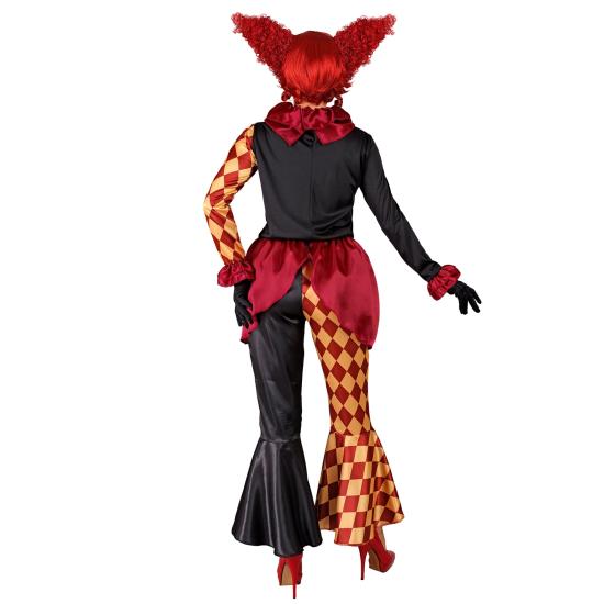 Disfraz Payaso de Terror para Mujer – Chaqueta, Gorguera y Pantalones Disfraz Payaso de Terror para Mujer – Chaqueta, Gorguera y Pantalones