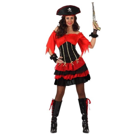 Disfraz de mujer adulta modelo inspirado en pirata talla L