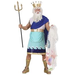 Disfraz Poseidón Rey Mares adulto