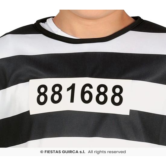 Disfraz Preso talla Infantil Disfraz Preso talla Infantil