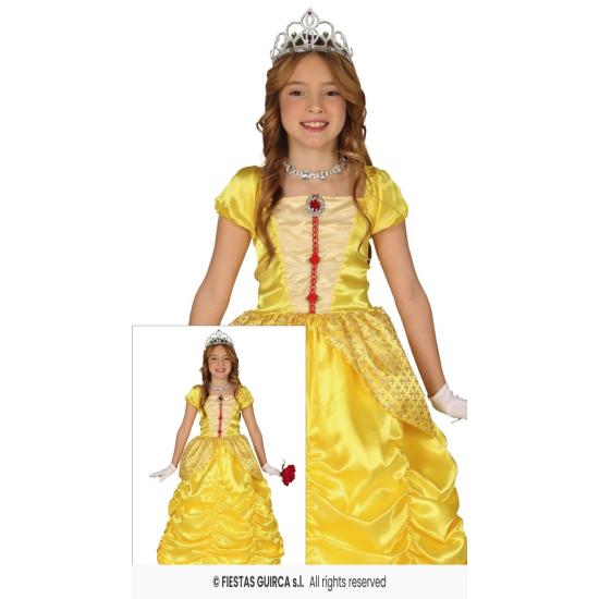 Disfraz Princesa Bella Amarilla niña Disfraz Princesa Bella Amarilla niña