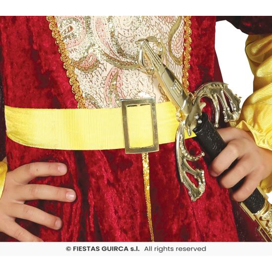 Disfraz Príncipe Cuento Burdeos para niños