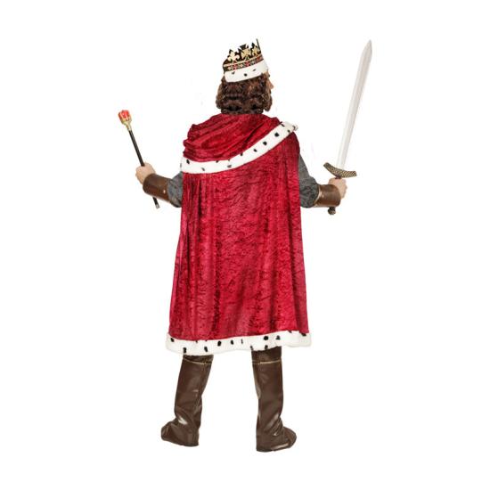 Disfraz Rey Red Medieval Lujo adulto Disfraz Rey Red Medieval Lujo adulto