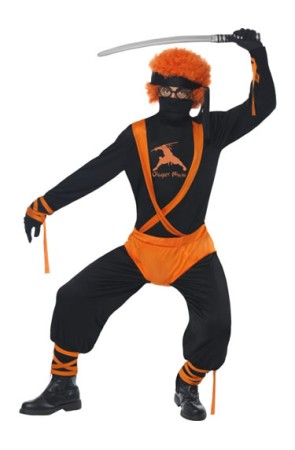 Disfraz superhéroe Ninja travieso talla M