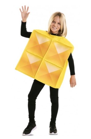 Disfraz Tetris Amarillo para niños