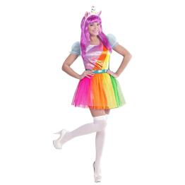 Disfraz Unicornio Fantasía adulta.
