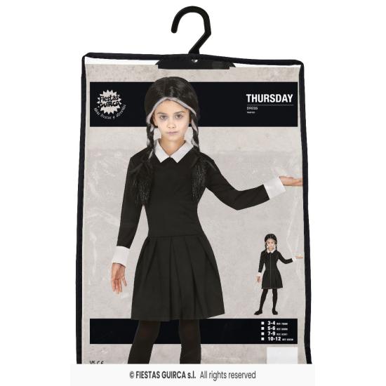 Disfraz Wednesday nocturna  talla infantil Disfraz Wednesday nocturna  talla infantil