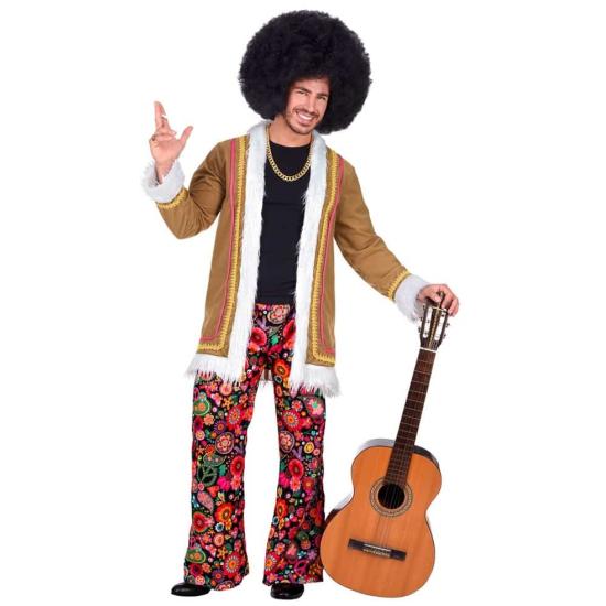 Disfraz Woodstock Hippie talla Adulto Disfraz Woodstock Hippie talla Adulto