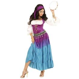 Disfraz Zíngara Esmeralda Jorobado de Notre Dame para mujer