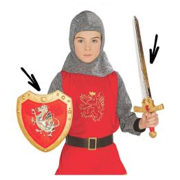Escudo y Espada Medieval infantil