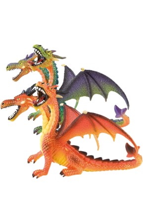 Figura de Dragón  2 Cabezas Colección Bullyland