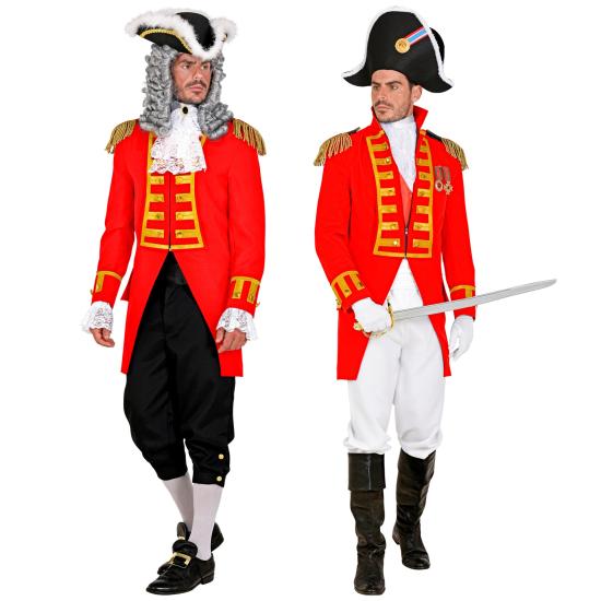 Frac Desfile Lujo Rojo adulto Frac Desfile Lujo Rojo adulto