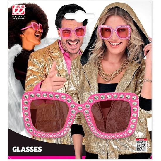 Gafas de Fiesta con Brillantes y Cristales Tintados