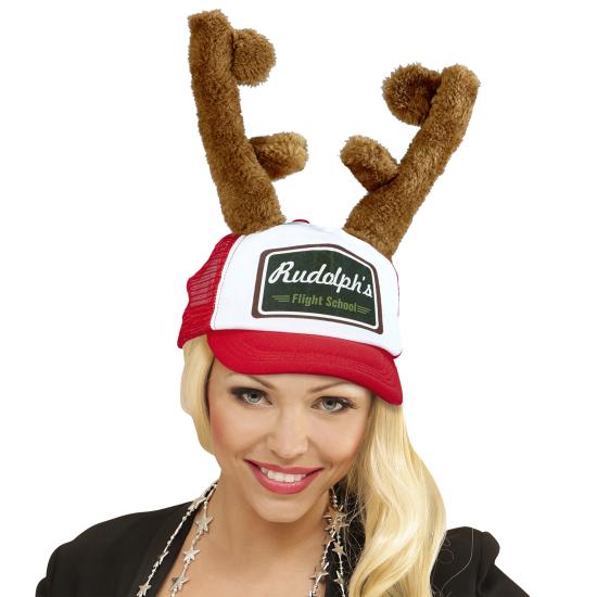 Gorra con Cuernos de Reno  adulto .