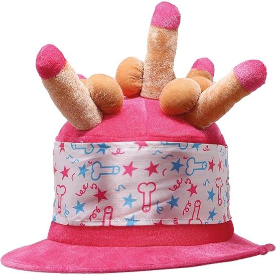 Gorro Pastel con Penes para Despedidas