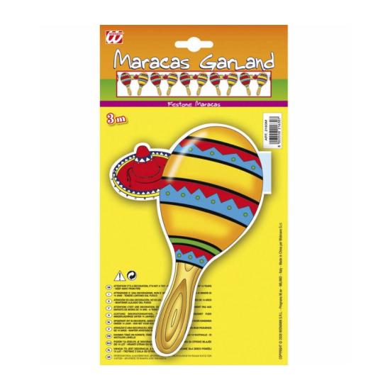 Guirnalda Maracas Mexicanas 3m Guirnalda Maracas Mexicanas 3m