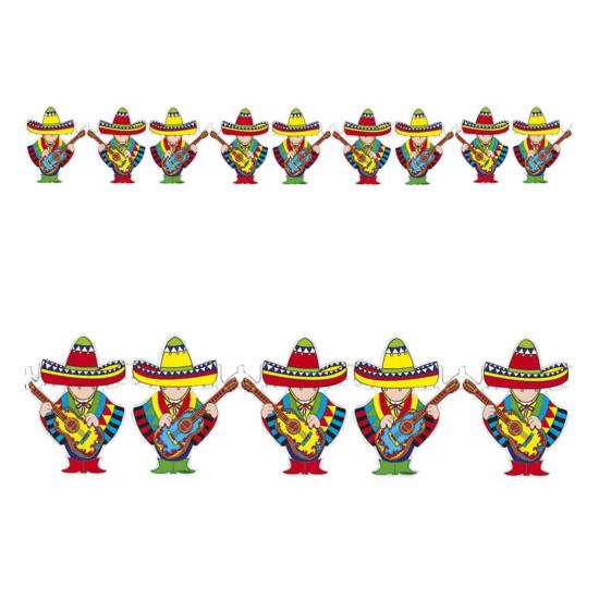 Guirnalda Mariachis Mexicanas 3 m . Guirnalda Mariachis Mexicanas 3 m .