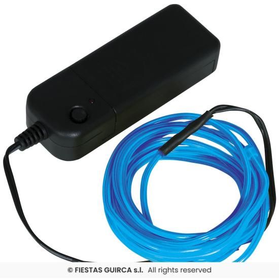 Hilo LED 5 Metros – Blanco y Azul