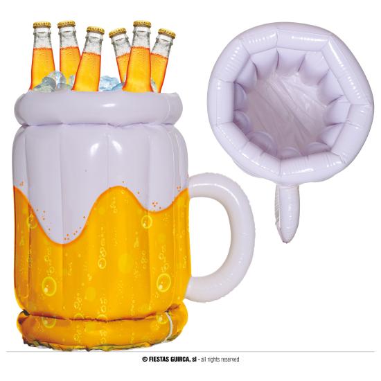 Jarra de Cerveza Hinchable Nevera de 45 x 30 cms