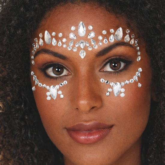 Joyas Faciales, Colores Surtidos, Pack de 100