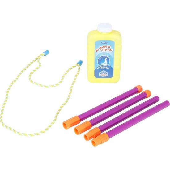 Kit de Pompas de Jabón con Palos y Cuerdas para Fiestas