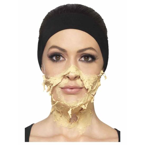 Kit zombi terrorífico con látex líquido Lujo