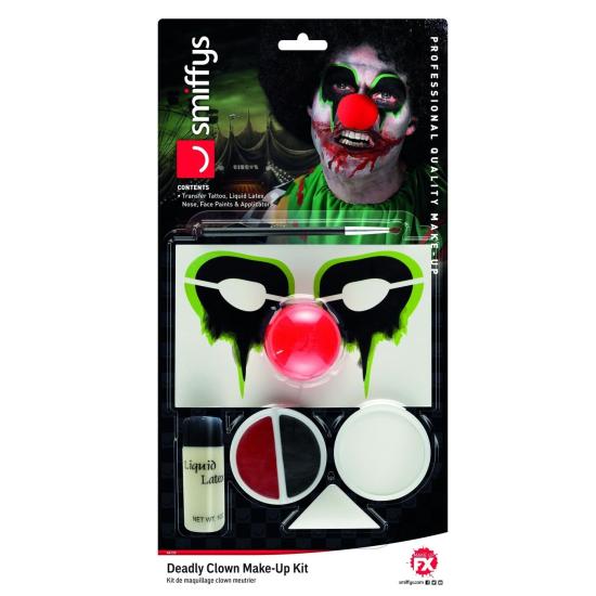 Kit de Maquillaje Payaso Asesino