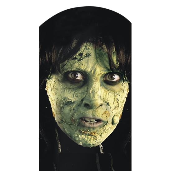 Latex Piel Horrorífica color Verde