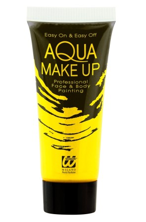 Maquillaje Amarillo  Fluorescente en Bote 30ml
