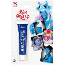 Maquillaje Azul Claro Facial tubo .