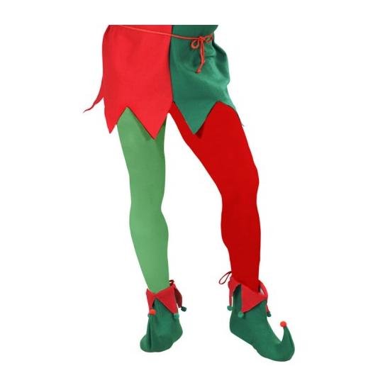 Medias Bicolor Rojo/Verde