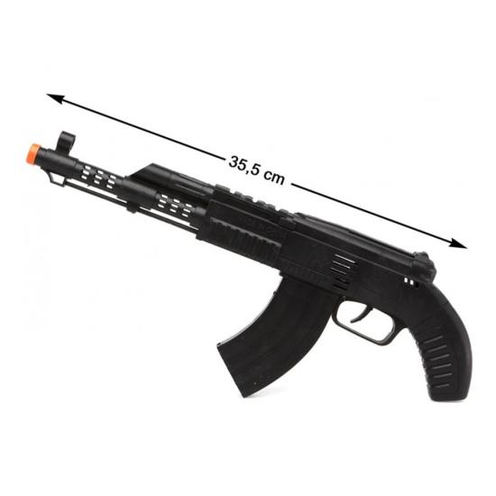 Pistola Disfraz Negra 25 cms > Complementos para Disfraces > Armas