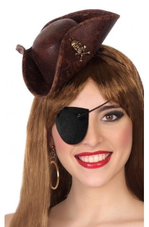 Mini Sombrero de Pirata Fashion