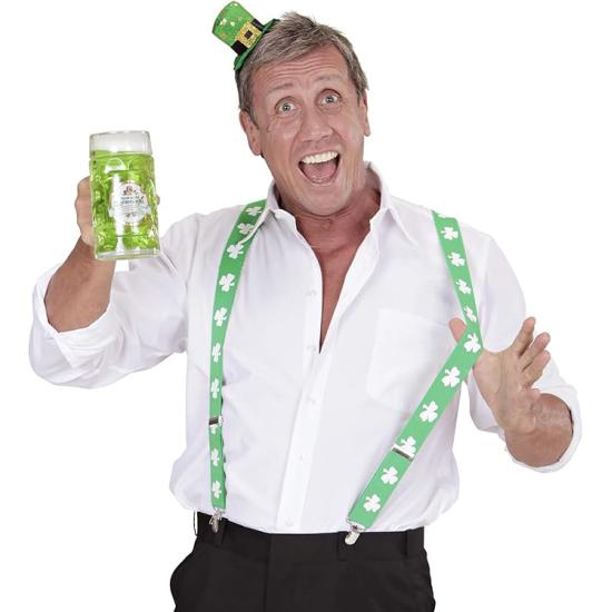 Mini sombrero verde San Patricio en diadema | Accesorios fiesta