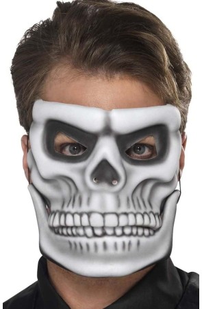 Máscara  Esqueleto con Mandíbula Movil