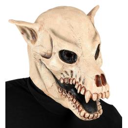 Máscara Cabeza de Perro Esqueleto adulto