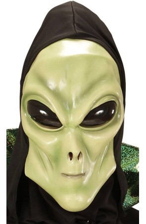 Máscara capucha Alien adulto