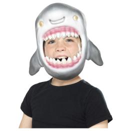 Máscara Completa Cabeza de Tiburón Infantl