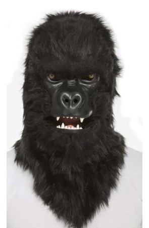 Máscara con Mandíbula Móvil de Animal Gorila adultos
