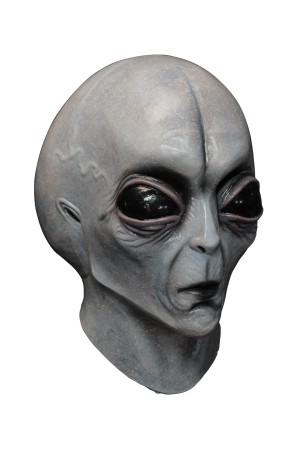 Máscara de Alien Área 51 de látex