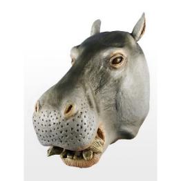 Máscara de hipopótamo deluxe