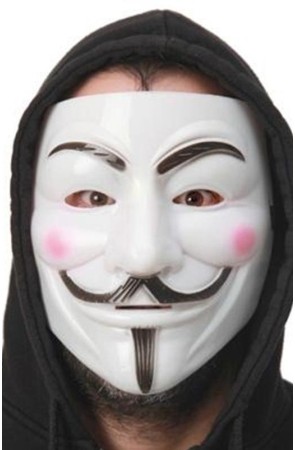 Máscara de V de vendetta Anonymous