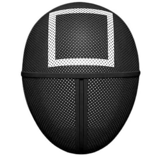 Máscara del Juego del Calamar Cuadrado Rígida Máscara del Juego del Calamar Cuadrado Rígida