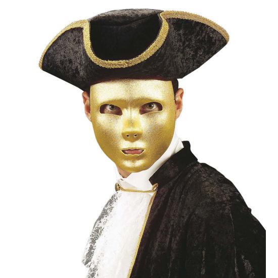 Máscara Dorada de Tela Máscara Dorada de Tela