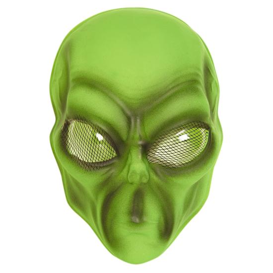 Máscara Extraterrestre Verde Máscara Extraterrestre Verde